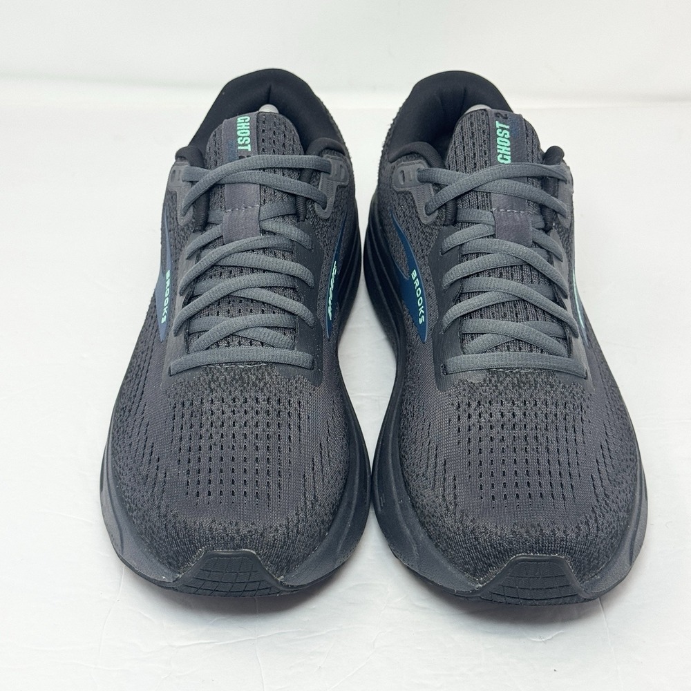 Brooks Ghost Max 2 Mens Running Walking Shoes Size 7.5 Wide 2E 1104312E081 Black - Picture 4 of 10